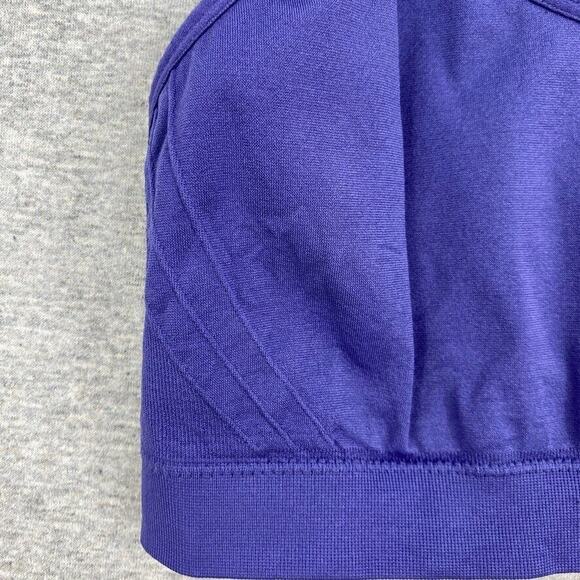 Ryka Sports Bra Womens Extra Small Purple Racer Back Yoga Gym Workout Adjustable - Picture 5 of 11